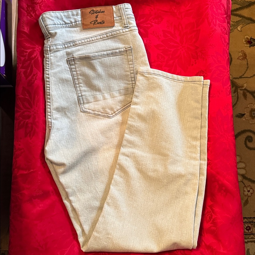 Stitches & Rivets Men’s Jeans 34x30